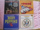 4 Album DISNEYLAND Walt Disney World THE LOVE BUG/Mary Poppins/Hall of President