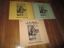 JS Bach ROMAN TOTENBERG  Violin-Solo-Werke 1,2,3, three albums #BL633