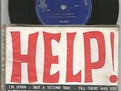 THE BEATLES - EP - BRASIL 7 ID-4102 - BLUE ODEON LABEL FULL MIDCENTER - HELP