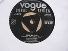 Don Cornell-Hold My Hand-THICK TRI VOGUE CORAL  in EX Condition.