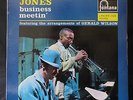 CARMELL JONES Business Meetin’ GERALD WILSON FONTANA UK Original LP Jazz NM