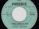 northern soul crossover 45 SANDY GOLDEN Here's Where It Ends - The Phoenix hear