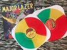 MAJOR LAZER Free The Universe 2LP Rasta Colored Vinyl Bruno Mars Mad Decent NM