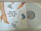 LP Werbe Mit GILT immer gut zu Fuß (12 Song) ARIOLA Carpendale Boney M