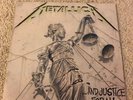 METALLICA And Justice For All Holland Press double vinyl LP Vertigo NR MINT CON