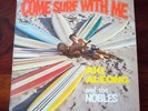 Aki Aleong and The Nobles. Come Surf With Me.  VG+ Surf Hawaii Rare VeeJay LP