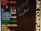 Clark Terry with Kenny Drew Trio - Funk Dumplin's - AUTOGRAPHED x2 Kenny Drew