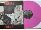Nirvana Bleach Rare SEALED Pink Color Vinyl Import LP Reissue