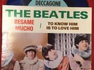 THE BEATLES TO KNOW HIM IS TO LOVE HIM 1976 DECCAGONE BLUE VINYL 7