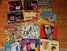 Rolling Stones 15 LP mit Seltenheit Glimmer Twins auf der Waldbühne