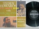 TEDDY EDWARDS IT'S ABOUT TIME PACIFIC JAZZ PJ 0006 Japan Vinyl LP