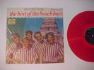 RARE OLD Surf Rock Music Record ALBUM  BEACH BOYS  Vintage COLOR 33 RPM VINYL LP