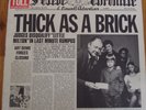 Jethro Tull - Thick as a Brick - Prog Rock Vinyl LP 1st Pressing