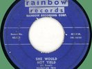 DO-RAY-ME TRIO She Would Not Yield / I'm Used to You 45rpm Rainbow 1952 doo-wop