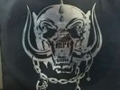 Motorhead 1977 vinyl lp Ltd silver embossed full band autographed.