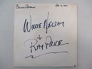 WILLIE NELSON & RAY PRICE SAN ANTONIO ROSE 1980 METAL ACETATE LP Rare Country NM