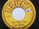 Carl Perkins 45 Blue Suede Shoes SUN ORIG NM