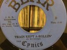 THE CYNICS 45 Train Kept A-rollin  PRIVATE TEXAS GARAGE PSYCH BEAR