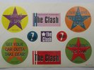 The Clash Vintage Original 1980 Unused Magnificent Seven Stickers CBS A12-1133