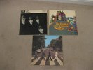 The Beatles Abbey Road, Yellow Submarine and With The Beatles  Vinyl LP Records