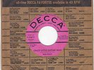 50s rockabilly 45 Red Foley 'Crazy Little Guitar Man' DECCA DJ COPY # 9 - 30674