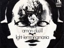 AMON DUUL II-LIGHT/LEMMINGMANIA-GERMAN PROG-1971 45 SINGLE w/PS RARE