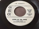 JIM BURGETT Scene Of The Crime RARE Rockabilly Surf 1963 ORO Promo 45