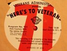Radio Show: HERE'S TO VETERANS #921 PETE FOUNTAIN & 922 HOWARD ROBERTS QUARTETTE
