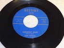 CARL PONDER Greatest Hurt & You're Gonna Be Sorry DESTINY #1202 Rare DOO WOP 45