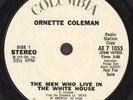 ORNETTE COLEMAN PROMO WL VG+ The  Men Who Live In The White House Columbia 1972
