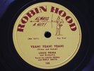 Louis Prima-Keely Smith/Yeah Yeah Yeah-Lonely Feeling/78 rpm/Robin Hood 105/NOS*