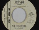 Northern Soul 45 - Four Sonics - Easier Said Than Done - Sport - mp3