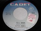 Etta James: Tell Mama / I'd Rather Go Blind 45 - Northern Soul