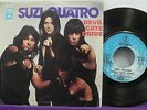 SUZI QUATRO 45 Devil Gate Drive ITALIAN Picture Sleeve Unique DIFFERENT  7