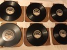 6 ANTIQUE EDISON RECORD DIAMOND DISC THICK Blues Waltzes Fox Trots Spirituals