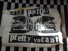 REDUCED Sex Pistols Pretty Vacant Poster ripped from a wall in South London