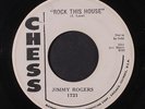 JIMMY ROGERS: Rock This House / My Last Meal 45 (dj, xol) Blues & R&B