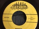 Rare Original  Doo Wop 45 Gazelles Honest/Pretty Baby Baby Gotham 7-315