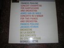 Emi ASD 517 Poulenc 2 Piano Con. Poulenc Fevrier Pretre NM