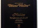 BRUNO WALTER - MAHLER symphonies nos.1, 2 & 4 CBS 4xLPs box EX+