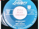 EDDIE COCHRAN Cradle Baby LIBERTY 55112 rockabilly PLAY TESTED 45 VG++ hear