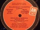 YELLOW MAGIC ORCHESTRA 45 Behind The Mask RARE SOUTHAMERICA 7