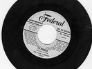 THE FOUR INTERNES - IT'S ALL RIGHT NOW, I'M TROUBLED FEDERAL RECORDS 45RPM Promo