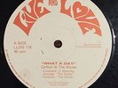 CARLTON & THE SHOES - WHAT A DAY - LIVE AND LOVE ( ROOTS REGGAE 12 )