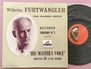 WILHELM FURTWÄNGLER Beethoven No.3 ORIG HMV ALP 1060 UK-1950s LP VG+