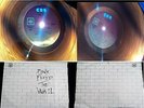 PINK FLOYD MEXICAN LP BROWN YELLOW TRANSLUCENT RARE NM MEXICO COLOR THE WALL