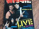 ?RARE?FAREWELL CONCERT MAGAZINE•From Wham Rap To Wembley Wham  (George Michael)