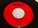 THE SPARKS Danny Boy & RUN RUN RUN 1957 HULL DOO WOP VG 45