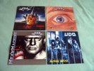U.D.O UDO - 4 x Vinyl LPs MEAN MACHINE/ANIMAL HOUSE/TIMEBOMB/FACELESS WORLD EX