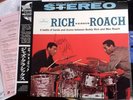 Jazz LP Buddy Rich Versus Max Roach MERCURY EXPR-1016 JAPAN Buddy Rich AUTOGRAPH